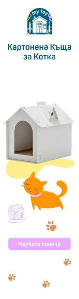 My toy къщичка за котки